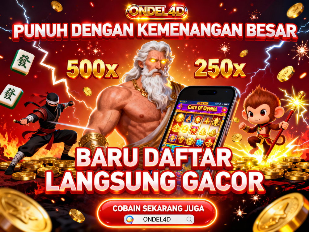 ONDEL4D — Platform Slot & Togel Online Terpercaya dengan Layanan Profesional
